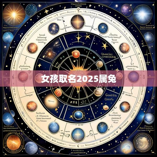女孩取名2025属兔