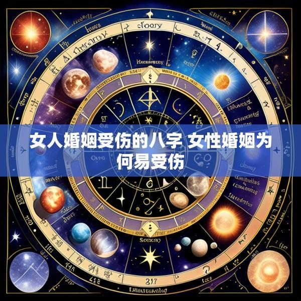 女人婚姻受伤的八字 女性婚姻为何易受伤