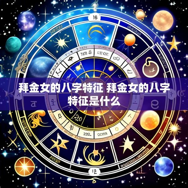 拜金女的八字特征 拜金女的八字特征是什么