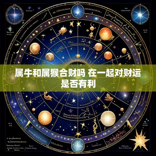 属牛和属猴合财吗 在一起对财运是否有利