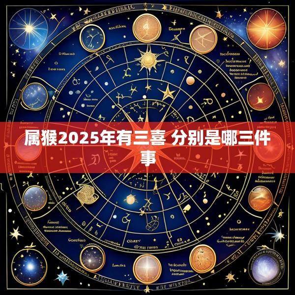 属猴2025年有三喜 分别是哪三件事