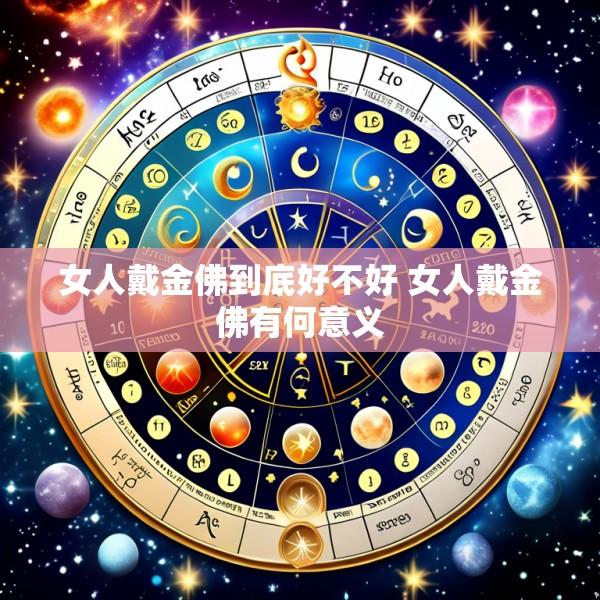 女人戴金佛到底好不好 女人戴金佛有何意义