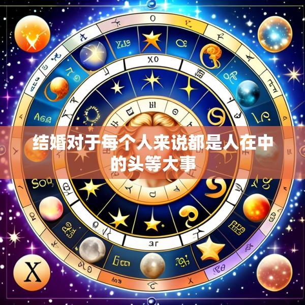 结婚对于每个人来说都是人在中的头等大事