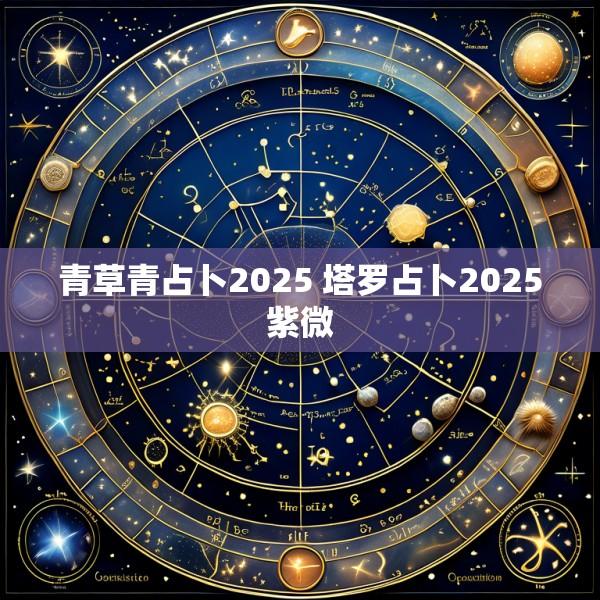 青草青占卜2025 塔罗占卜2025紫微