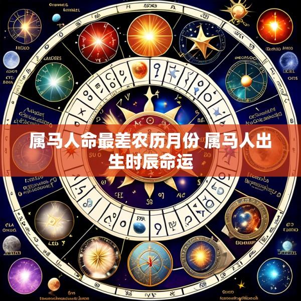 属马人命最差农历月份 属马人出生时辰命运