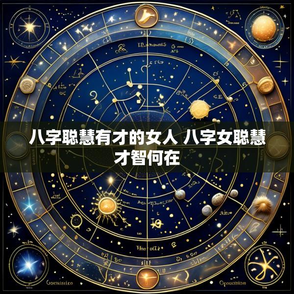八字聪慧有才的女人 八字女聪慧才智何在