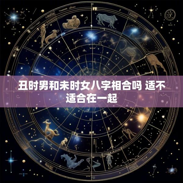 丑时男和未时女八字相合吗 适不适合在一起