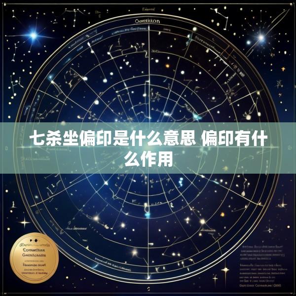 七杀坐偏印是什么意思 偏印有什么作用