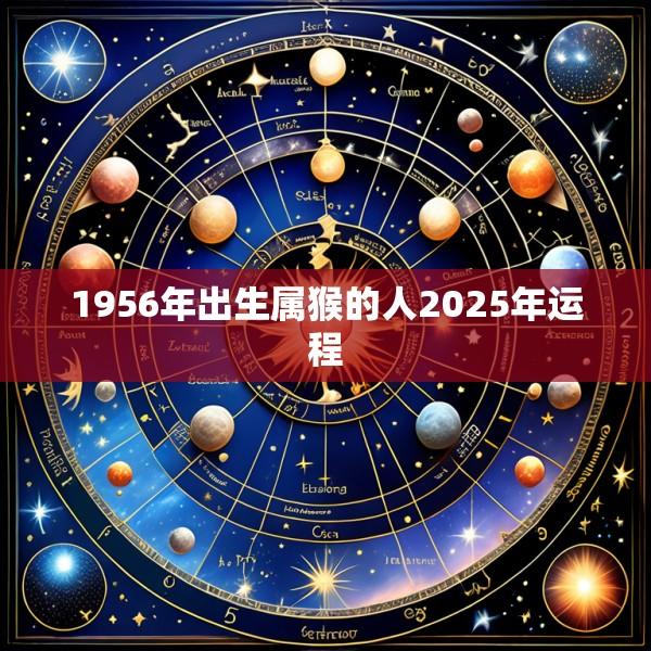 1956年出生属猴的人2025年运程