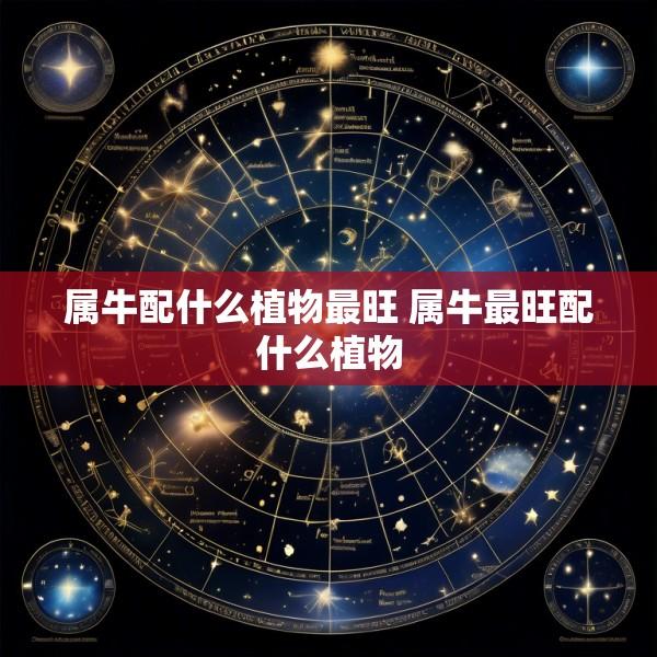 属牛配什么植物最旺 属牛最旺配什么植物
