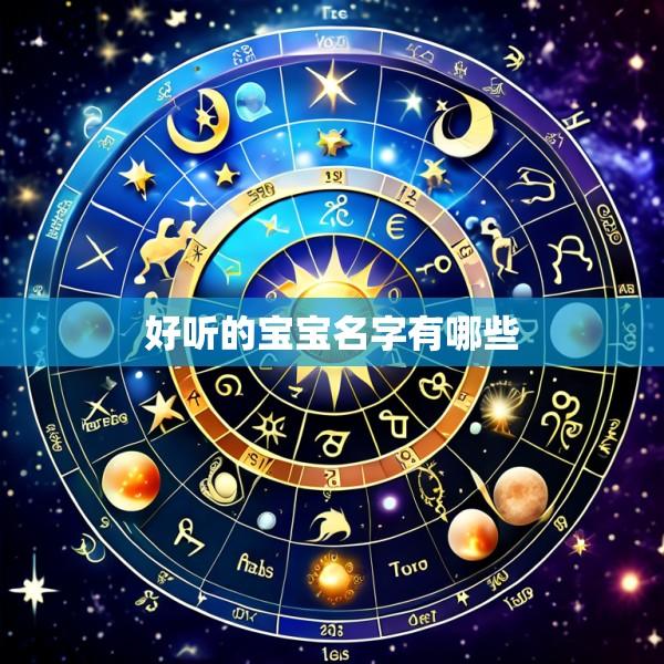 好听的宝宝名字有哪些