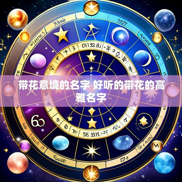 带花意境的名字 好听的带花的高雅名字