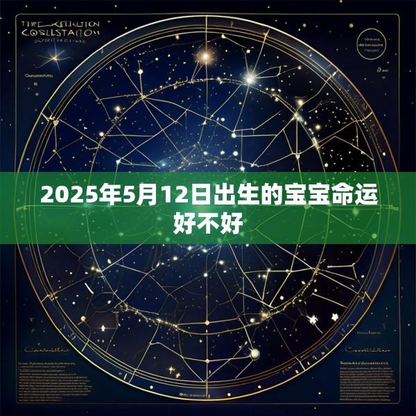 2025年5月12日出生的宝宝命运好不好