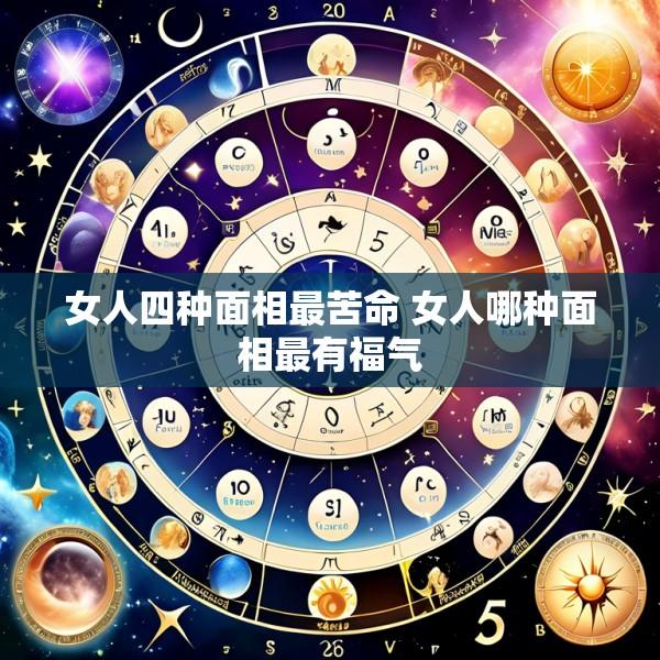女人四种面相最苦命 女人哪种面相最有福气