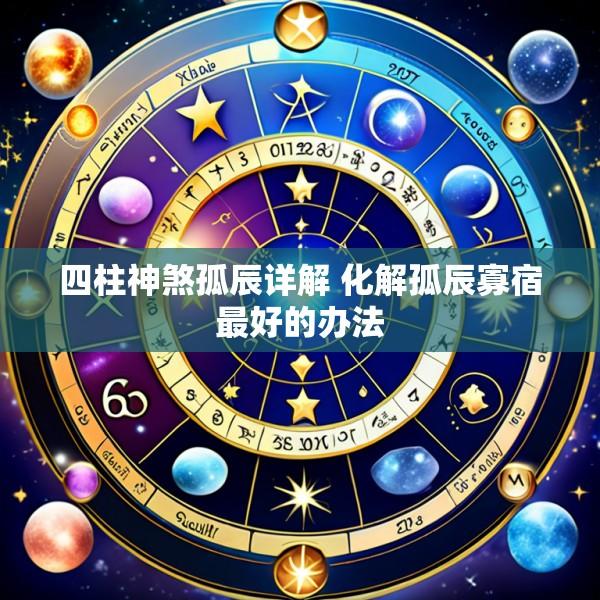 四柱神煞孤辰详解 化解孤辰寡宿最好的办法