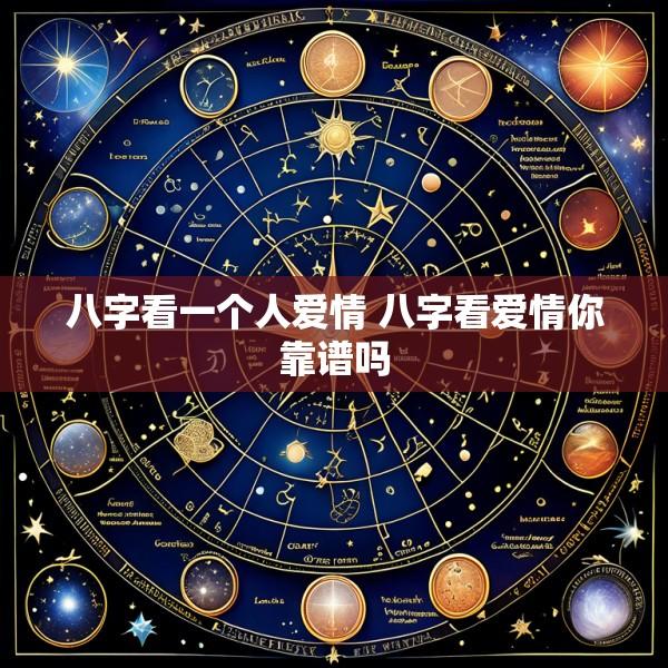 八字看一个人爱情 八字看爱情你靠谱吗