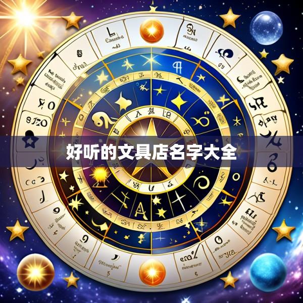 好听的文具店名字大全