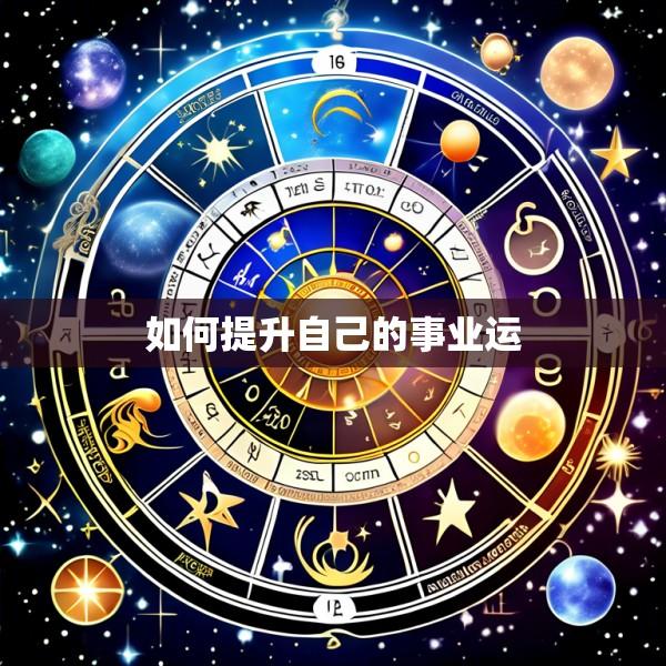 如何提升自己的事业运