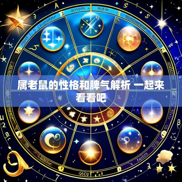 属老鼠的性格和脾气解析 一起来看看吧