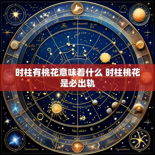 时柱有桃花意味着什么 时柱桃花是必出轨