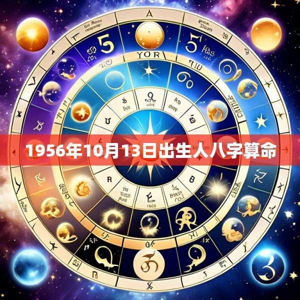 1956年10月13日出生人八字算命