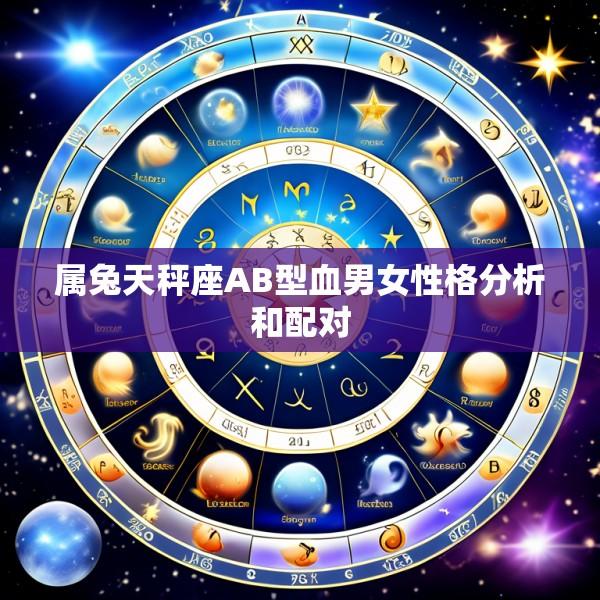 属兔天秤座AB型血男女性格分析和配对