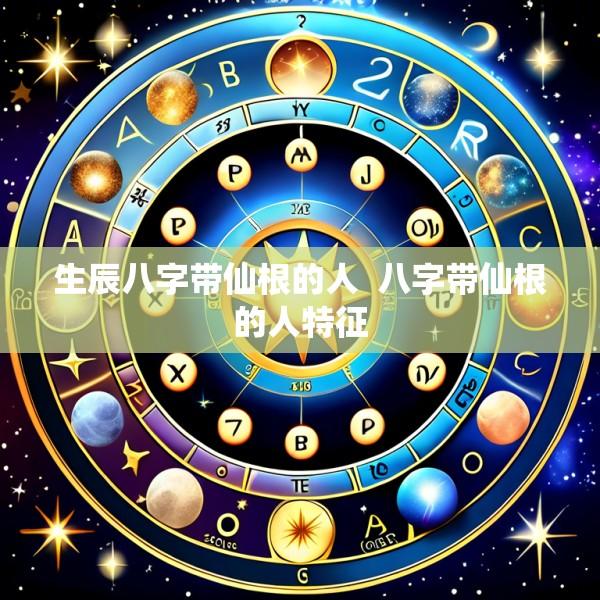 生辰八字带仙根的人  八字带仙根的人特征