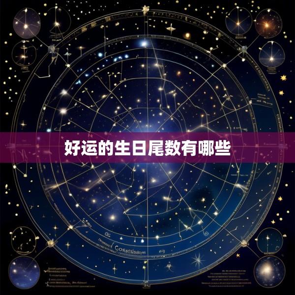 好运的生日尾数有哪些