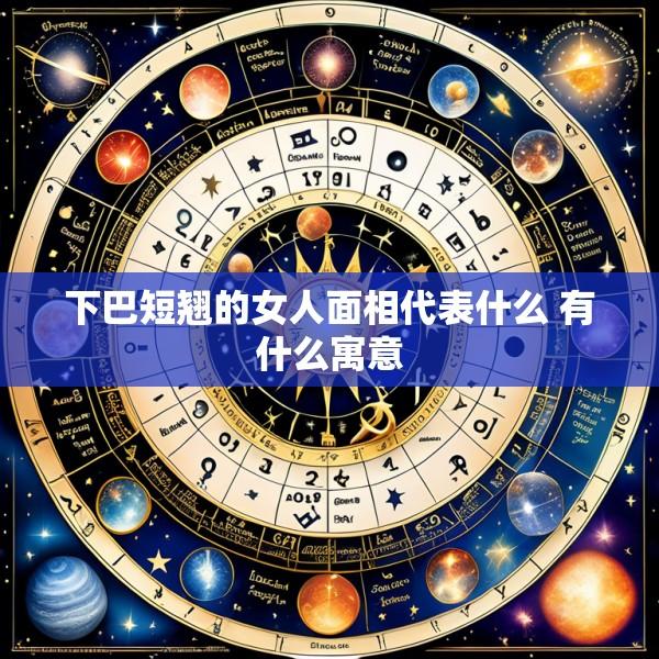 下巴短翘的女人面相代表什么 有什么寓意