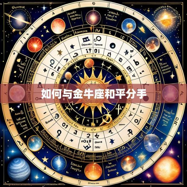如何与金牛座和平分手