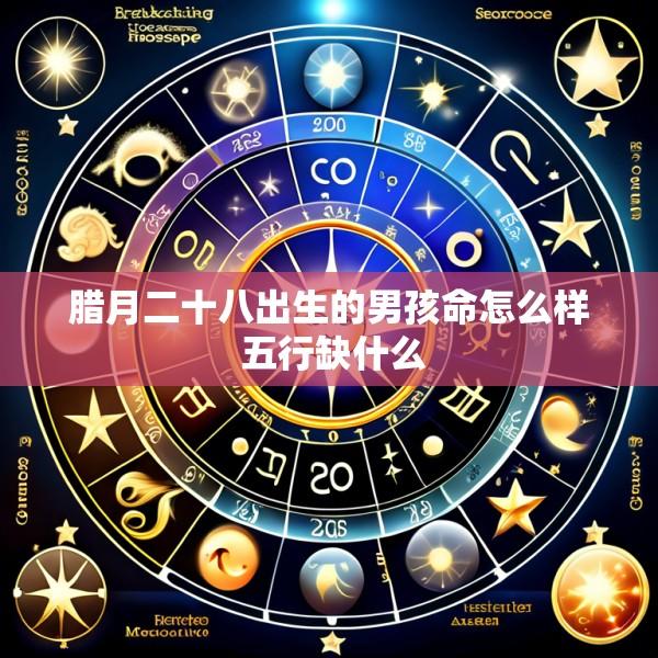 腊月二十八出生的男孩命怎么样 五行缺什么