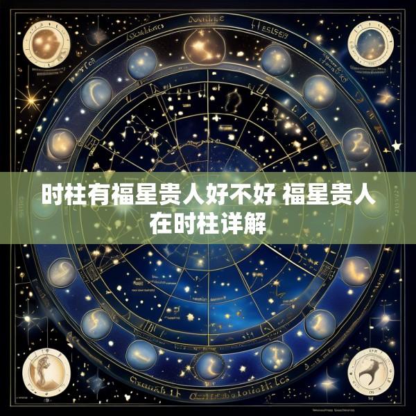 时柱有福星贵人好不好 福星贵人在时柱详解