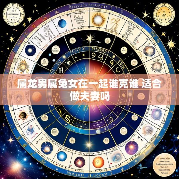 属龙男属兔女在一起谁克谁 适合做夫妻吗