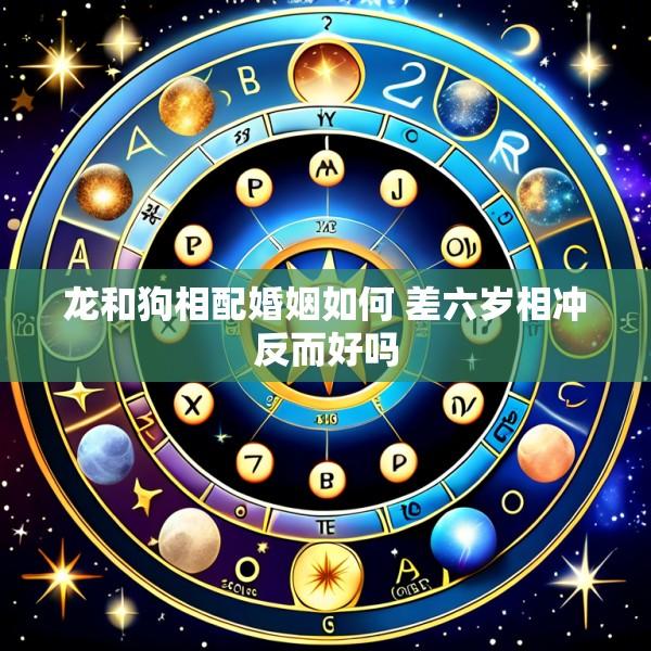 龙和狗相配婚姻如何 差六岁相冲反而好吗