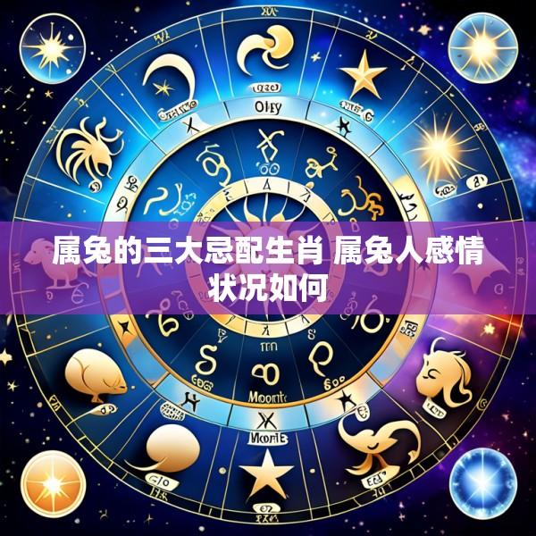属兔的三大忌配生肖 属兔人感情状况如何