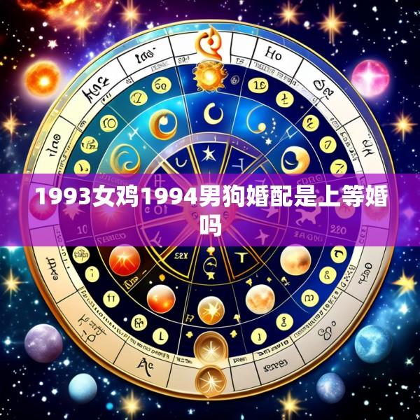 1993女鸡1994男狗婚配是上等婚吗