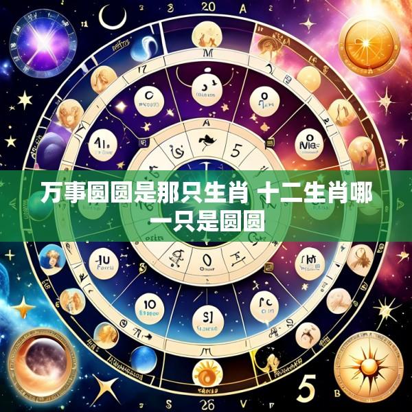 万事圆圆是那只生肖 十二生肖哪一只是圆圆