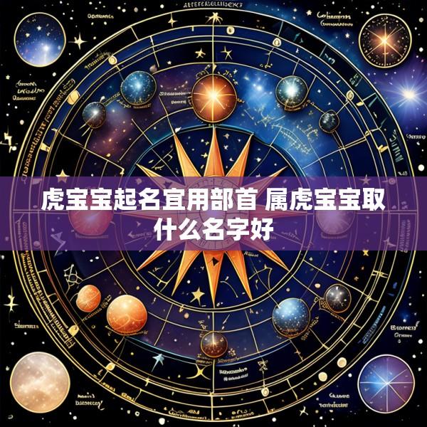 虎宝宝起名宜用部首 属虎宝宝取什么名字好