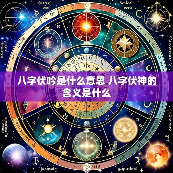 八字伏吟是什么意思 八字伏神的含义是什么