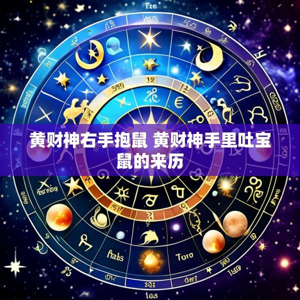 黄财神右手抱鼠 黄财神手里吐宝鼠的来历