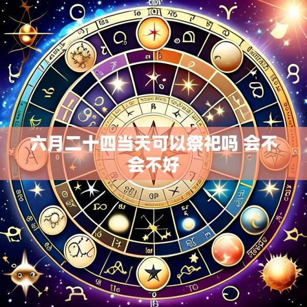 六月二十四当天可以祭祀吗 会不会不好