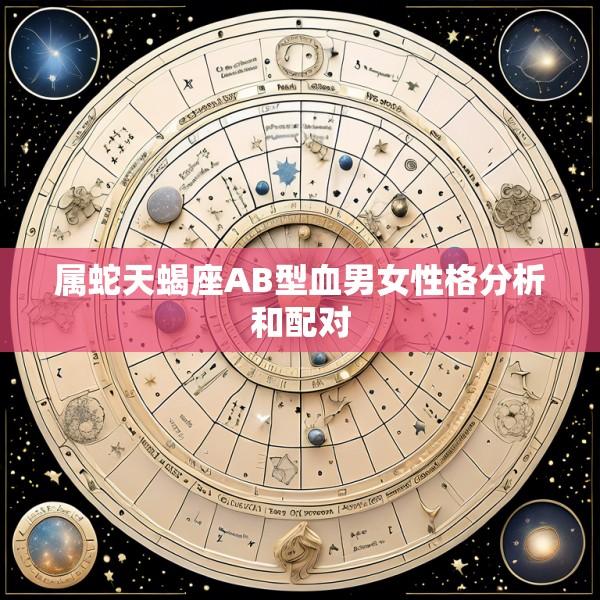 属蛇天蝎座AB型血男女性格分析和配对