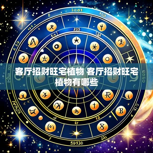 客厅招财旺宅植物 客厅招财旺宅植物有哪些