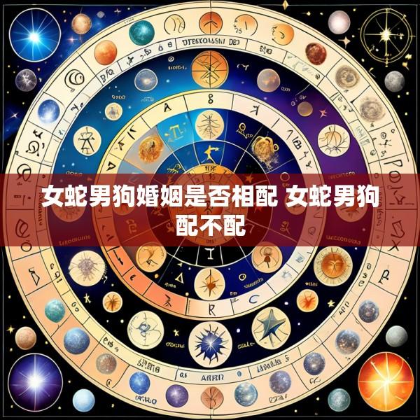 女蛇男狗婚姻是否相配 女蛇男狗配不配