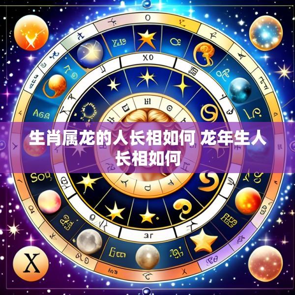 生肖属龙的人长相如何 龙年生人长相如何