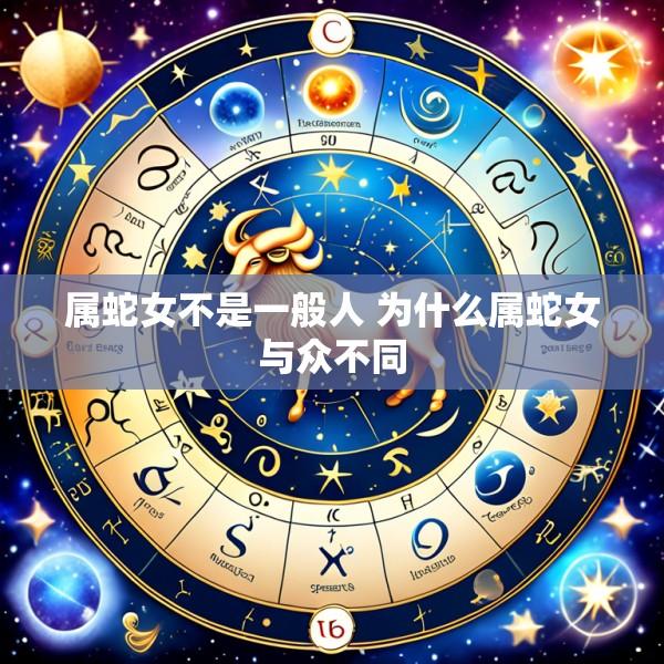 属蛇女不是一般人 为什么属蛇女与众不同