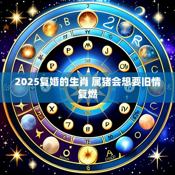 2025复婚的生肖 属猪会想要旧情复燃