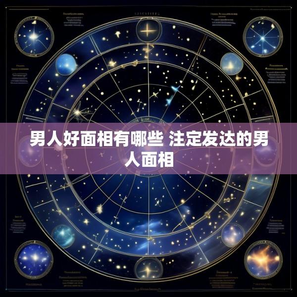 男人好面相有哪些 注定发达的男人面相