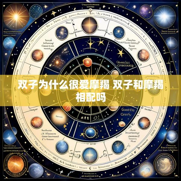 双子为什么很爱摩羯 双子和摩羯相配吗