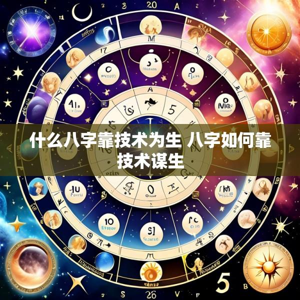 什么八字靠技术为生 八字如何靠技术谋生